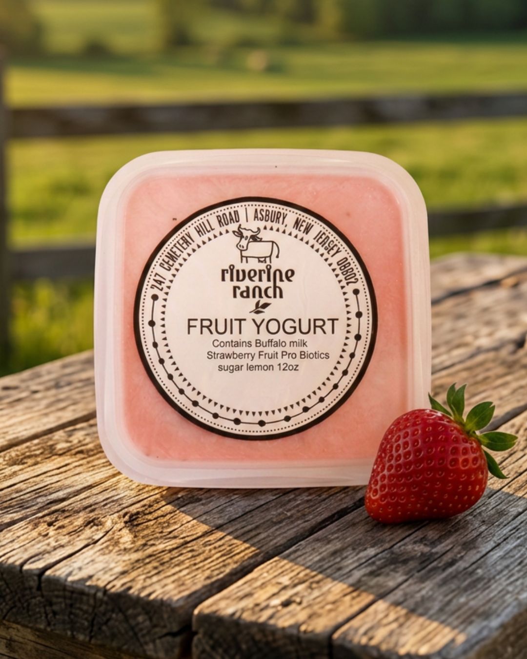 Strawberry Fruit Yogurt