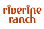 Text 'riverine ranch' in orange on no background